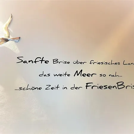 Prázdninový dům Friesenbrise